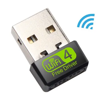 Мини USB WiFi Адаптер 150 Мбит/с Wi-Fi Адаптер Для ПК USB Ethernet WiFi Ключ 2,4 G Сетевая карта Antena Wi Fi Приемник