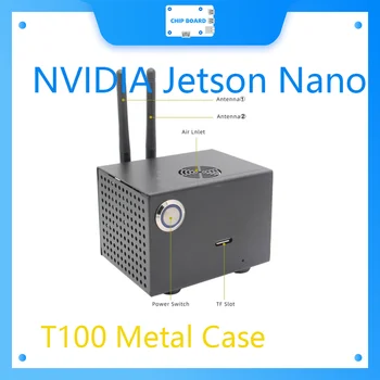 Nvidia Jetson Nano T100 Металлический корпус Для Nvidia Jetson Nano Developer Kit En T100 Nvme M.2 Ssd Shield