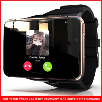 4G Global Smart Watch Скачать приложение 2,88 Дюймов 13 Мп Двойная камера 640 * 480 HD Экран GPS Android 9 4 ГБ + 64 ГБ Памяти Телефон Smartwatch