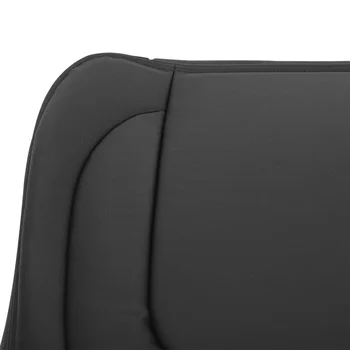 Чехол для нижнего сиденья автомобиля Спереди со стороны водителя для Dodge Ram 1500/2500/3500 2003-2005 Из искусственной кожи, черный Чехол для подушки сиденья