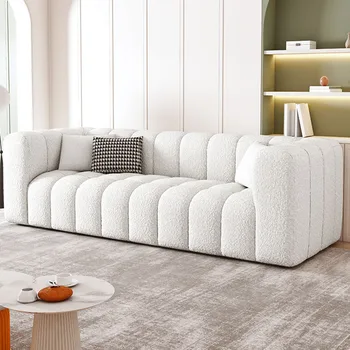 Белый Удобный диван Дизайнер интерьера Квартиры, Мягкий диван для гостиной, Роскошные Ансамбли Садовой японской мебели