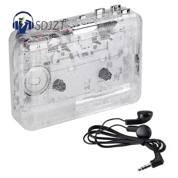 Портативный радиоплеер с USB-кассетой, конвертер USB-кассеты в MP3, аудиоплеер, кассетный магнитофон