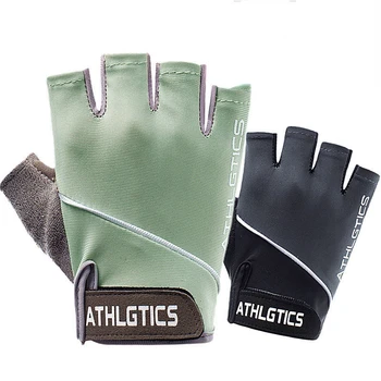 Велосипедные противоскользящие перчатки против пота Для Мужчин И женщин с полупальцами, дышащие противоударные спортивные перчатки, Велосипедные перчатки
