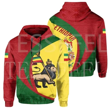 NewFashion Пользовательское Имя Эфиопия Лев Африка Флаг Страны Племя Татуировка Уличная Одежда 3DPrint Повседневный Забавный Пуловер Куртка Толстовки 11