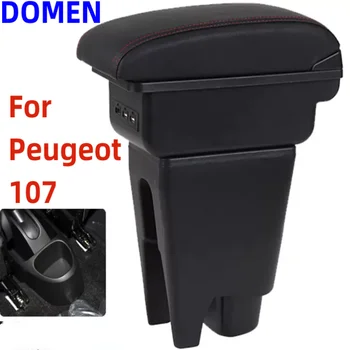 Новый Для Peugeot 107 подлокотник коробка Для Citroen C1 подлокотник коробка Для Toyota Etios Aygo BJ автомобильный подлокотник коробка выделенный USB