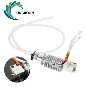 KINGROON E3D V5 Экструзионная головка с горячим Концом 0,4 мм Сопло с Радиатором Hotend Для Деталей 3D-принтера ANYCUBIC Chiron/Vyper FDM