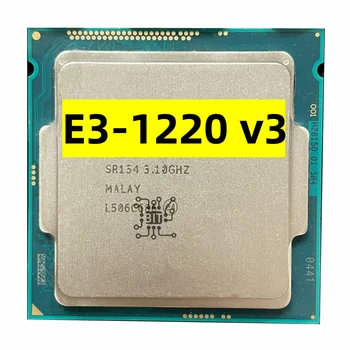 Используется четырехъядерный процессор Xeon E3-1220 V3 E3 1220v3 E3 1220 v3 3,1 ГГц с четырехпоточным процессором 80 Вт LGA 1150