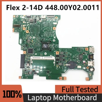 448.00Y02.0011 Бесплатная Доставка Высококачественная материнская плата Для Lenovo Flex 2-14D Материнская плата ноутбука 13287-1 DDR3 100% Полностью рабочая