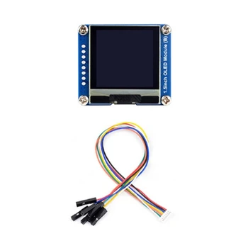 1,5-дюймовый OLED-модуль дисплея forRaspberryPiSTM32 с разрешением 128 × 128, два цвета дисплея с драйвером SH1107