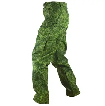 Российские Военные брюки Мужские Зимние бархатные плотные брюки Уличный Зеленый Камуфляж Лесные Водонепроницаемые Армейские джунгли