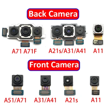 Оригинальная Задняя Панель С Модулем задней камеры, Гибкий Кабель Для Samsung Galaxy A11 A21S A31 A41 A71, Запасные Части Для смартфонов