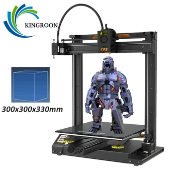 KINGROON KP5L 3D Принтер Двойной Z-Осевой Высокоточный 3D Печатный станок 300x300x330 мм Большая Монтажная Пластина KP5 Upgrade Professional