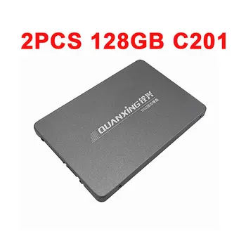 QUANXING C201 2ШТ 128 ГБ SSD твердотельный жесткий диск 2,5 дюйма SATA3.0 интерфейс серии C201 ноутбук обновление рабочего стола серия SATA