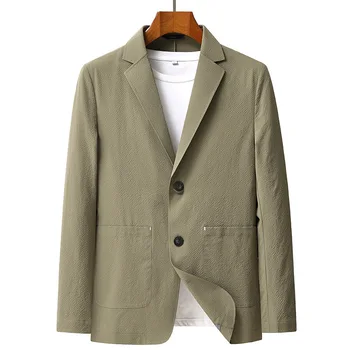 K-деловой повседневный мужской приталенный костюм, куртка, мужская одежда