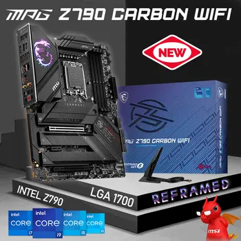 Материнская плата LGA 1700 MSI MPG Z790 CARBON WIFI LGA 1700 DDR5 Intel Z790 Материнская плата Поддерживает процессор Intel 13-го поколения PCI-E 5,0 128 ГБ M.2
