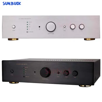 Sunbuck TTC5200 TTA1943 2,0-Канальный 400 Вт + 400 Вт Высокомощный Стерео Усилитель звука HiFi Высокой Точности Аудио С Дистанционным Управлением