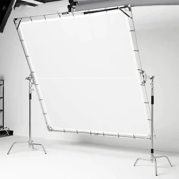 Модификатор света Бабочки 1,5 x 2 м, Большой солнцезащитный белый рассеиватель для съемочной группы, большая рекламная фотография