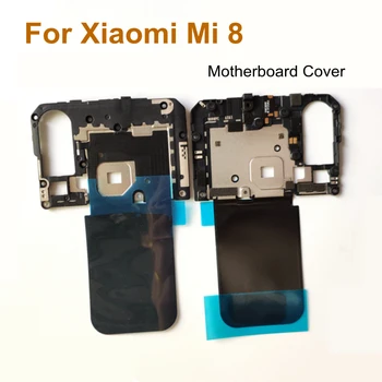 Для Xiaomi Mi 8 mi8, крышка материнской платы, модуль NFC, Сигнальная крышка антенны WiFi с датчиком отпечатков пальцев, запчасти для ремонта