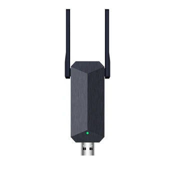 Wifi6 USB Wifi Адаптер 1800 Мбит/с Двухдиапазонный AX1800 2,4 Г/5 ГГц Сетевая карта WiFi Приемник ключа Для Портативных ПК Windows