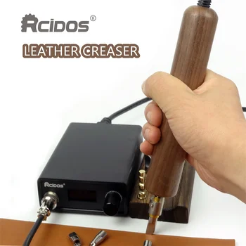 SE01/02/03/04 RCIDOS Электрическая машина для биговки кожаных кромок, цифровой точный контроль температуры, 110-240 В