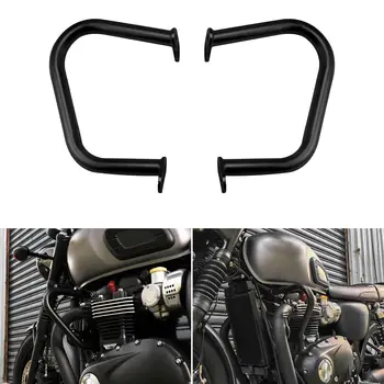 Мотоциклетная Хромированная/черная Защита двигателя Для Triumph Bonneville Bobber 2017-2020 2018 2019