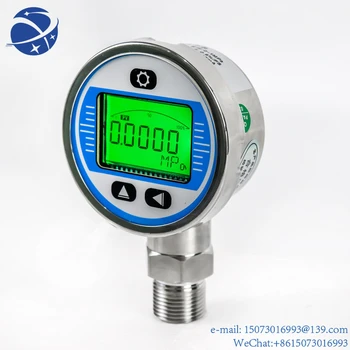 Yun Yi Air Water Манометр для масла, цифровой измеритель давления с вакуумом Psi Mpa и материалами медицинского назначения