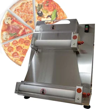 Электрическая машина для раскатки теста для пиццы Мощностью 370 Вт, Пресс для раскатки теста для пиццы из нержавеющей Стали, Кухонный Комбайн